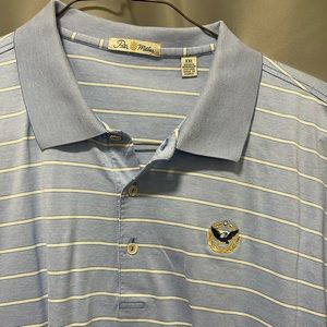 Peter Millar polo xxl blue
